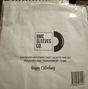 BMC Sleeves Co. Antistatic Dust Jackets